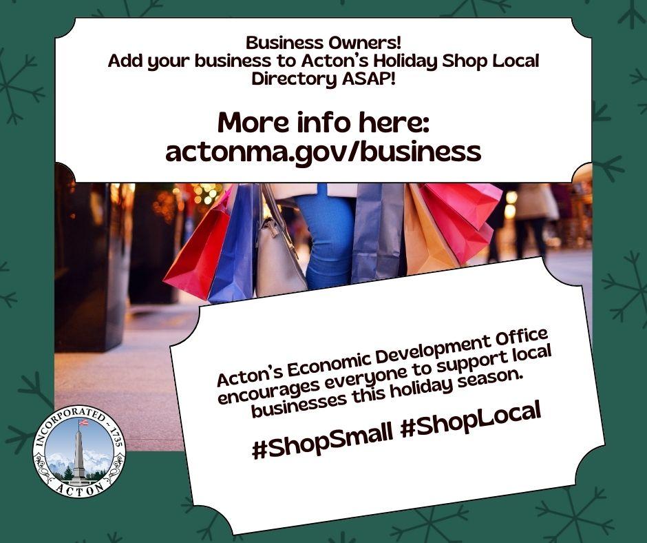 Shop Small Shop Local